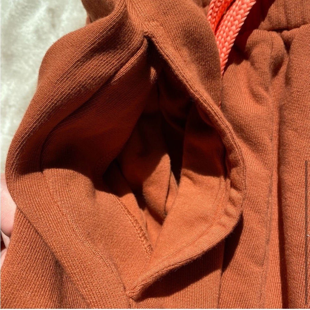 MOTHER Move It! Rust color cozy cotton shorts! NWT!! - Picture 6 of 9